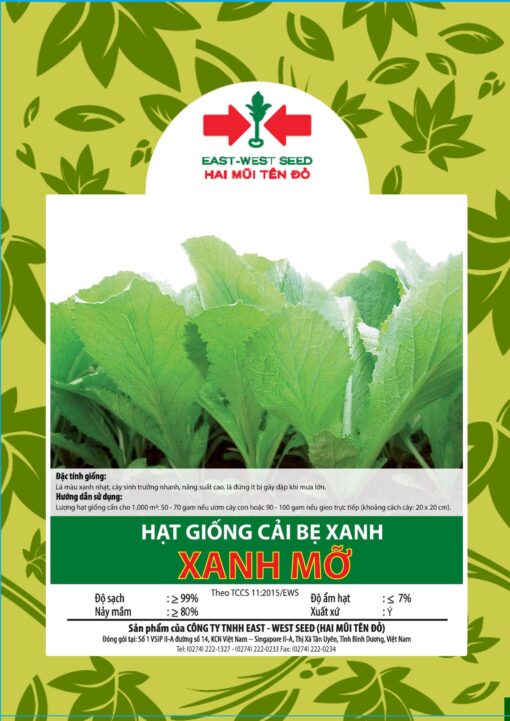 CẢI BẸ XANH MỞ